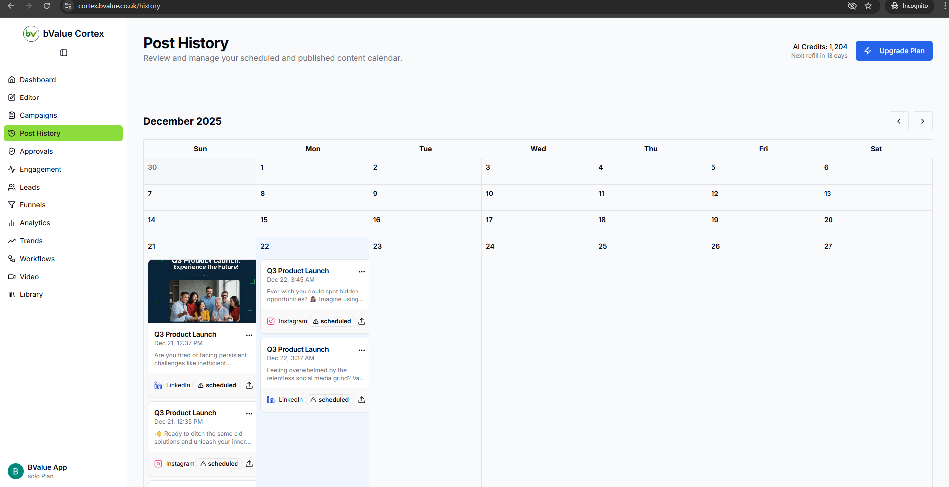 Team-based content approval workflow
